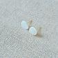 Earrings Organic Pearl Stone
