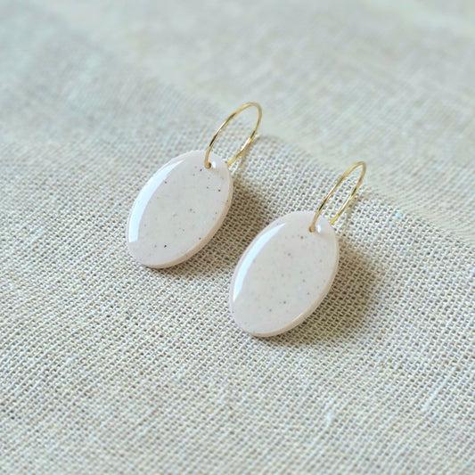 Earrings Sand Storm Oval
