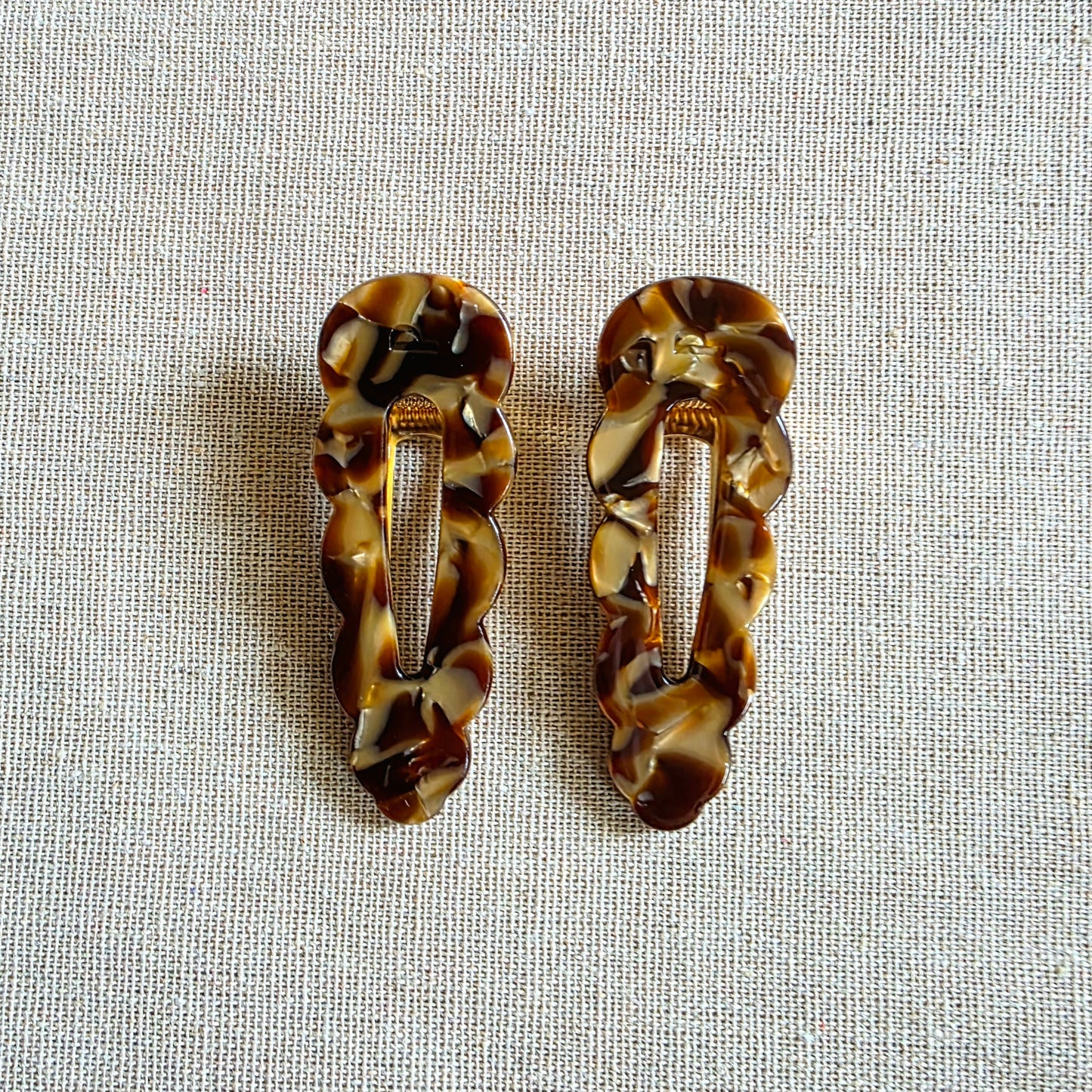 Hair Clips Espresso