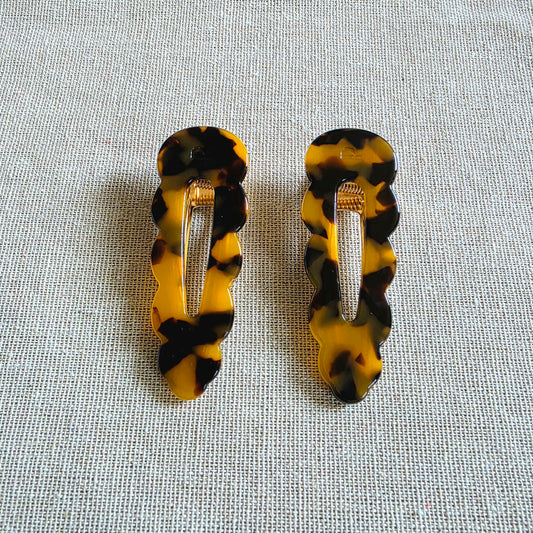 Hair Clips Panther