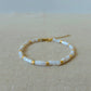 Bracelet Nacre Mosaic Gold
